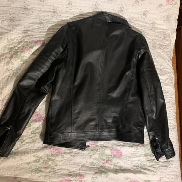 BaliSkins Italian Leather Jacket, %100 real leather ("Vera Pelle") made in Italy